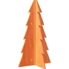 Image de vidaXL - Kerstdecoratie - kerstboom - 69,5 - cm - massief - grenenhout - wasbruin
