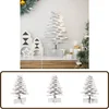 Image de vidaXL - Kerstdecoratie - kerstboom - 60 - cm - massief - grenenhout - wit