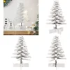 Image de vidaXL - Kerstdecoratie - kerstboom - 80 - cm - massief - grenenhout - wit