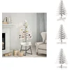 Image de vidaXL - Kerstdecoratie - kerstboom - 100 - cm - massief - grenenhout - wit