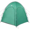 Image de vidaXL - Zwembad - Tent - Zeegroen - 366 - x - 305 - x - 231 - cm - Polyester - en - Fiberglas