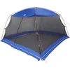 Image de vidaXL - Muskietentent - met - dak - Azuurblauw - 380 - x - 380 - x - 225 - cm