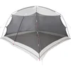 Image de vidaXL - Muskietentent - Grijs - 380 - x - 380 - x - 225 - cm - Polyester - en - Fiberglas