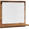 Image de vidaXL - Badkamerspiegelkast - 40x11x37 - cm - bewerkt - hout - oud - houtkleurig