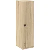 Image de vidaXL - Badkamerkast - met - rolhouder - 20,5x22x72 - cm - sonoma - eikenkleurig