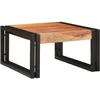 Image de vidaXL - Badkamerrek - 40 - x - 50 - x - 23 - cm - Massief - mangohout - en - ijzer