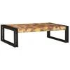 Image de vidaXL - Badkamerrek - Multikleur - 80 - x - 50 - x - 23 - cm - Massief - hergebruikt - hout