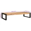 Image de vidaXL - Badkamerrek - voor - Bruin - 120 - x - 50 - x - 23 - cm