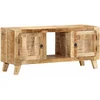 Image de vidaXL - Tv-meubel - 105x46x32 - cm - massief - ruw - mangohout