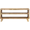 Image de vidaXL - Tv-meubel - 105x46x32 - cm - massief - ruw - mangohout