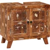 Image de vidaXL - Badkamerkast - Massief - gerecycled - hout - en - technisch - hout