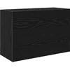 Image de vidaXL - Badkamerwandkast - 60x25x40 - cm - bewerkt - hout - zwart