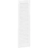Image de vidaXL - Kastdeuren - louvredesign - 2 - st - 99x29,5 - cm - wit