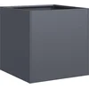Image de vidaXL - Plantenbak - 40x40x40 - cm - koudgewalst - staal - antracietkleurig