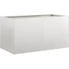 Image de vidaXL - Plantenbak - 80x40x40 - cm - roestvrij - staal
