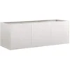 Image de vidaXL - Plantenbak - 120x40x40 - cm - roestvrij - staal