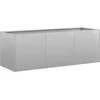 Image de vidaXL - Plantenbak - 120x40x40 - cm - gegalvaniseerd - staal