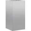 Image de vidaXL - Plantenbak - 40x40x80 - cm - gegalvaniseerd - staal