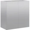 Image de vidaXL - Plantenbak - 80x40x80 - cm - gegalvaniseerd - staal