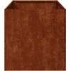 Image de vidaXL - Plantenbak - roestig - 40x80x40 - cm - weervast - staal