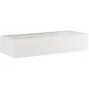 Image de vidaXL - Plantenbak - 200x80x40 - cm - roestvrij - staal