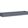 Image de vidaXL - Plantenbak - 360x80x40 - cm - staal - antracietkleurig