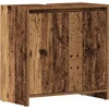 Image de vidaXL - Wastafelkast - 60x33x60 - cm - bewerkt - hout - oud - houtkleurig