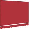 Image de vidaXL - Vervangingsdoek - voor - zonnescherm - Rood - 330 - x - 245 - cm - Polyester