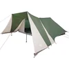 Image de vidaXL - Tipi - Tent - met - dak - met - opslag - Groen - 660 - x - 456 - x - 200 - cm - taft