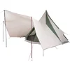Image de vidaXL - Tipi - Tent - met - dak - met - opslag - Groen - 510 - x - 690 - x - 330 - cm - taft