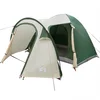 Image de vidaXL - Koepeltent - Koepel - met - dak - met - opslag - Groen - 384 - x - 254 - x - 170 - cm