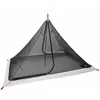Image de vidaXL - Binnentent - met - dak - Zwart - 240 - x - 160 - x - 133 - cm - Met - gaasdoek