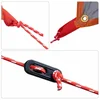 Image de vidaXL - Waterdichte - Tarp - -persoons - 240 - x - 460 - cm - Grijs - en - Oranje