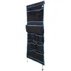 Image de vidaXL - Opbergzak - met - opslag - Zwart - en - Blauw - 161 - x - 58,5 - cm - oxford
