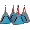 Image de vidaXL - Opbergzak - 4 - pcs - Grijs - en - Blauw - 24 - x - 16 - x - 24 - cm - oxford