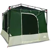 Image de vidaXL - Binnentent - met - dak - met - opslag - Groen - 290 - x - 288 - x - 234 - cm - taft