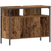 Image de vidaXL - Wastafel - kabinet - voor - de - badkamer - Oud - hout - 80 - x - 30 - x - 60 - cm