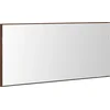 Image de vidaXL - Spiegel - bruin - eikenkleur - 80 - x - 37 - cm - Glas - en - Geengineerd - Hout