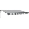 Image de vidaXL - Inklapbare - Luifel - Antraciet - 250 - x - 200 - cm - Stof