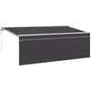 Image de vidaXL - Uitschuifbare - luifel - Antraciet - 350 - x - 200 - cm