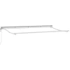 Image de vidaXL - Zonnescherm - Frame - Crème - 400 - x - 200 - cm - Polyester - met - PU-coating