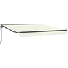 Image de vidaXL - Zonnescherm - Frame - Crèmekleurig - 300 - x - 250 - cm