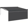 Image de vidaXL - Inklapbare - Luifel - Antraciet - 300 - x - 250 - cm - Polyester - en - Aluminium