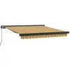 Image de vidaXL - Uitschuifbare - luifel - Meerkleurig - 300 - x - 250 - cm