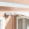 Image de vidaXL - Uitschuifbare - luifel - Wit - 300 - x - 250 - cm - Stof - en - Aluminium