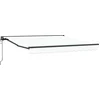 Image de vidaXL - Zonnescherm - Frame - Wit - 300 - x - 250 - cm - Polyester - met - PU-coating