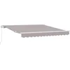 Image de vidaXL - Uitschuifbare - luifel - Lichtgrijs - 300 - x - 250 - x - 165 - cm