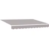 Image de vidaXL - Zonnescherm - Lichtgrijs - 300 - x - 250 - x - 165 - cm