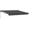 Image de vidaXL - Zonnescherm - Frame - Antraciet - 350 - x - 250 - cm