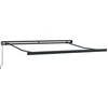 Image de vidaXL - Uitschuifbare - luifel - Meerkleurig - 350 - x - 250 - cm